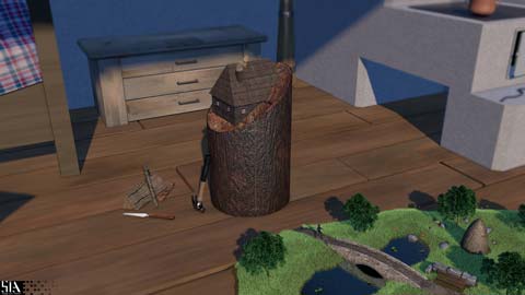 Creations are full of life