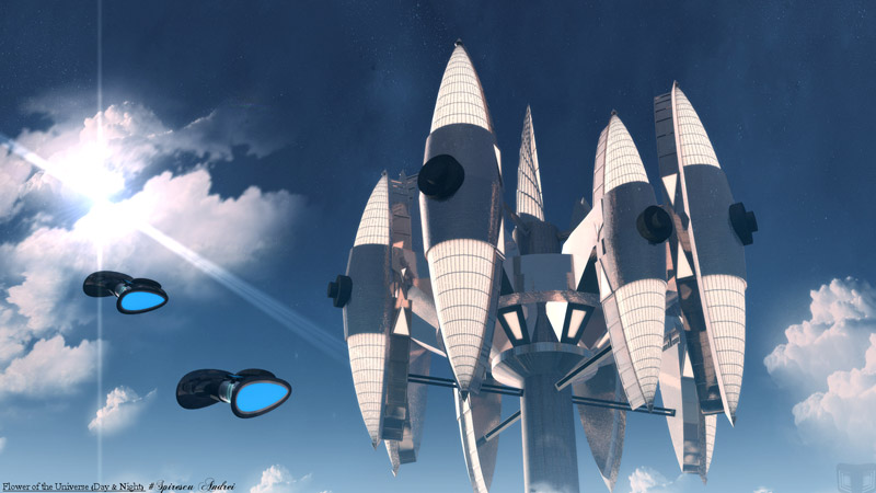 Flower of the universe Day and Night